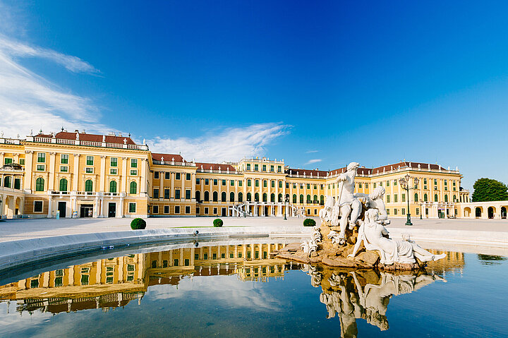 Irrgarten des Schloss Schoenbrunn in Wien