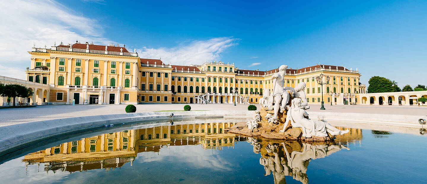 Irrgarten des Schloss Schoenbrunn in Wien