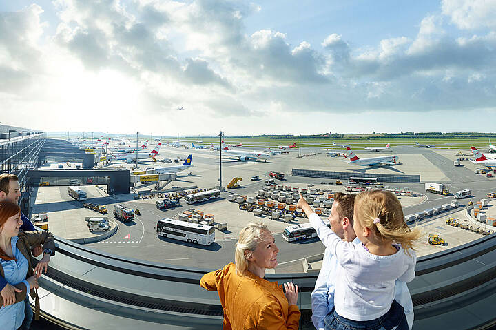 Besucherwelt Flughafen Wien