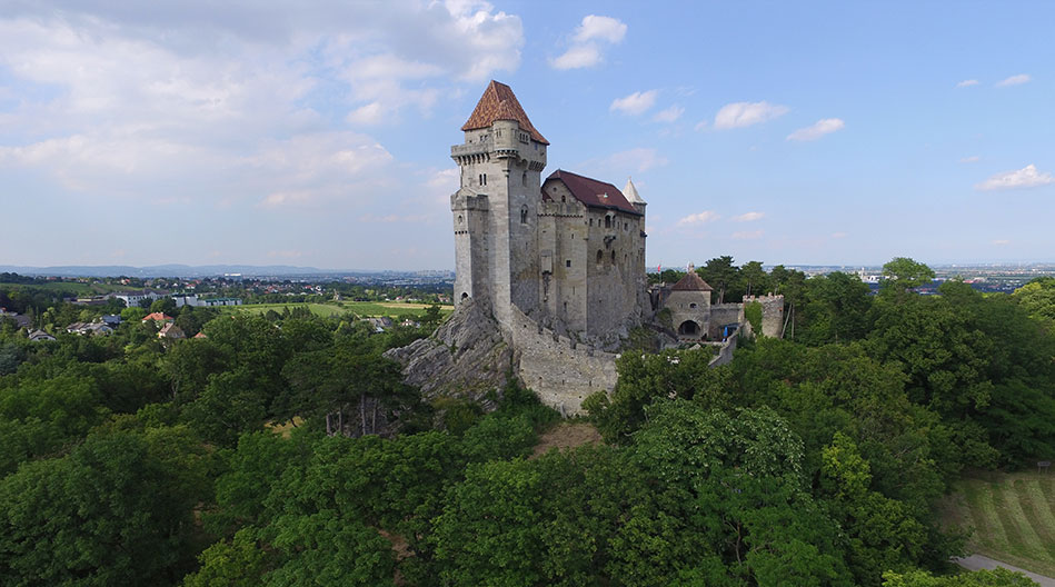 Liechtenstein Castle panoramic view