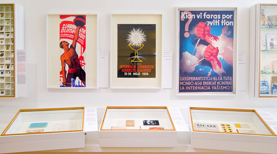 Globe and Esperanto Museum posters