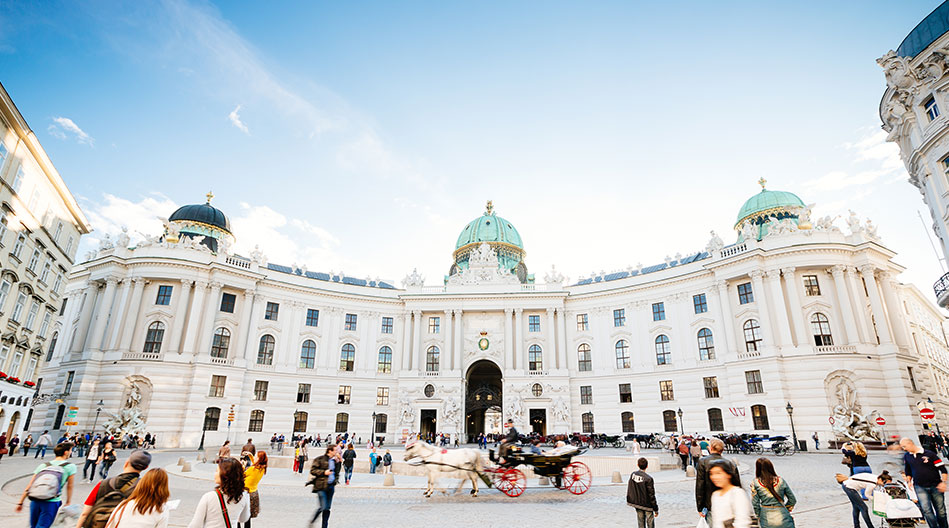 Hofburg Imperial Palace Michaelerplatz entrance