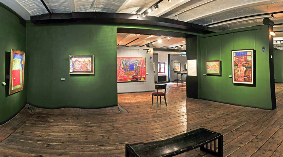 (c) Kunsthaus Wien Kunsthaus Wien Ausstellung Hundertwasser