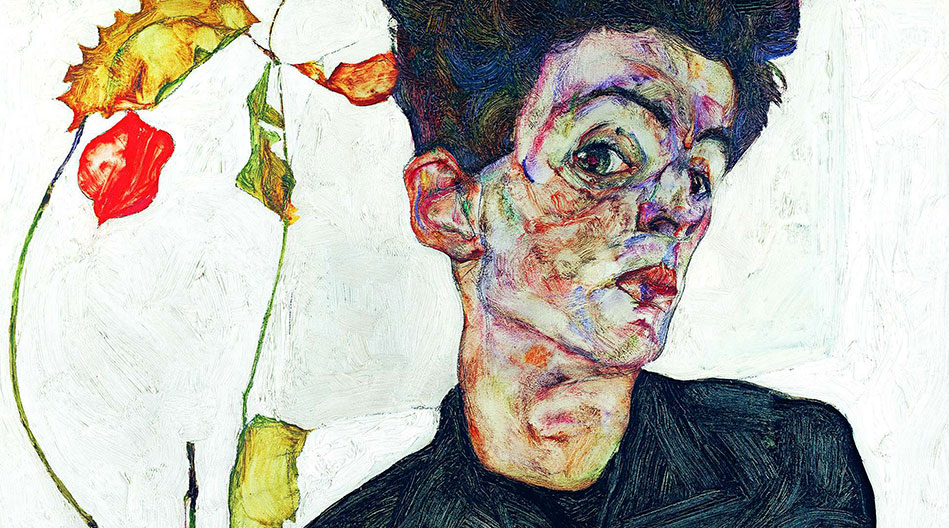 Leopold Museum Schiele Selbstbildnis