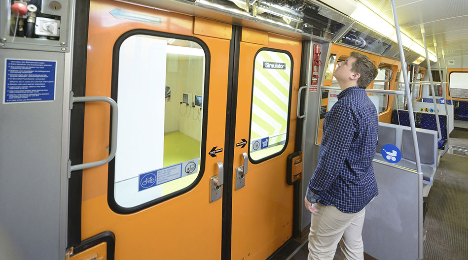 Remise Transport Museum subway train