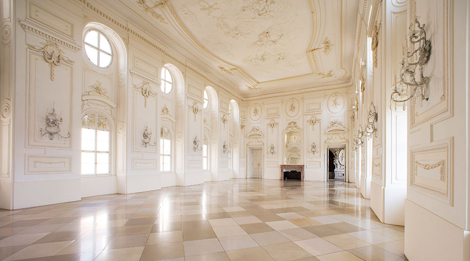 Palacio Schloss Hof sala de banquetes