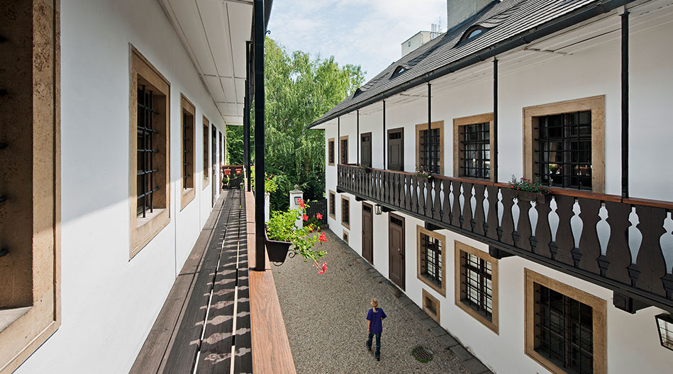 Casa natale di Schubert patio