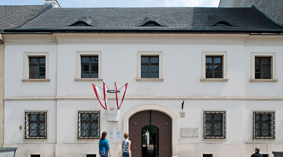 Schuberts Geburtshaus Eingang