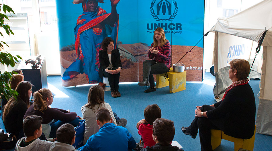 (c) UNHCR Uno City Führung