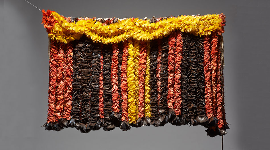 Feather cloak Munduruku Tapajós River Weltmuseum Vienna